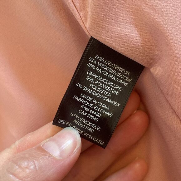 AFRM Pastel Pink Polka Dot Tiered Wrap Maxi Dress Size Small - Picture 10 of 14